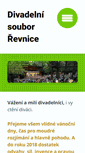 Mobile Screenshot of divadlorevnice.cz